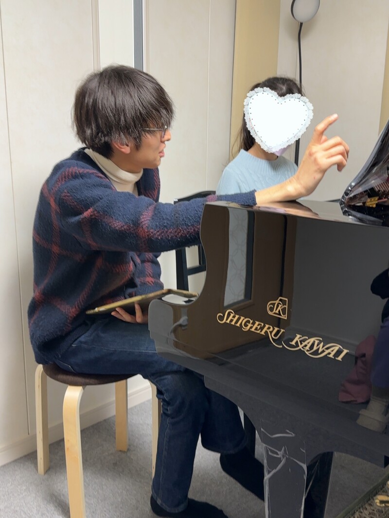仲村和真先生ピアノレッスン