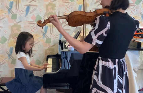 Yumi music school　ヴァイオリンとピアノのアンサンブル