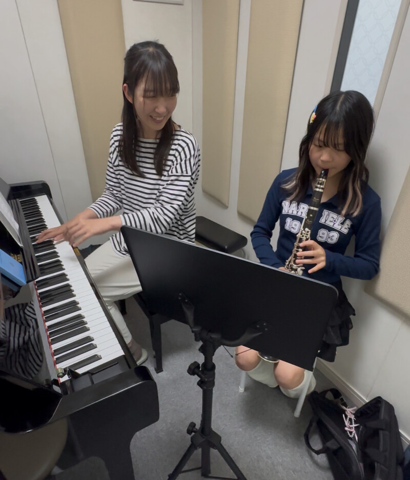 Yumi music schoolクラリネットレッスン